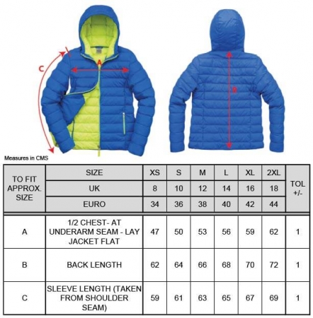 Damen Steppjacke "Snow Bird"